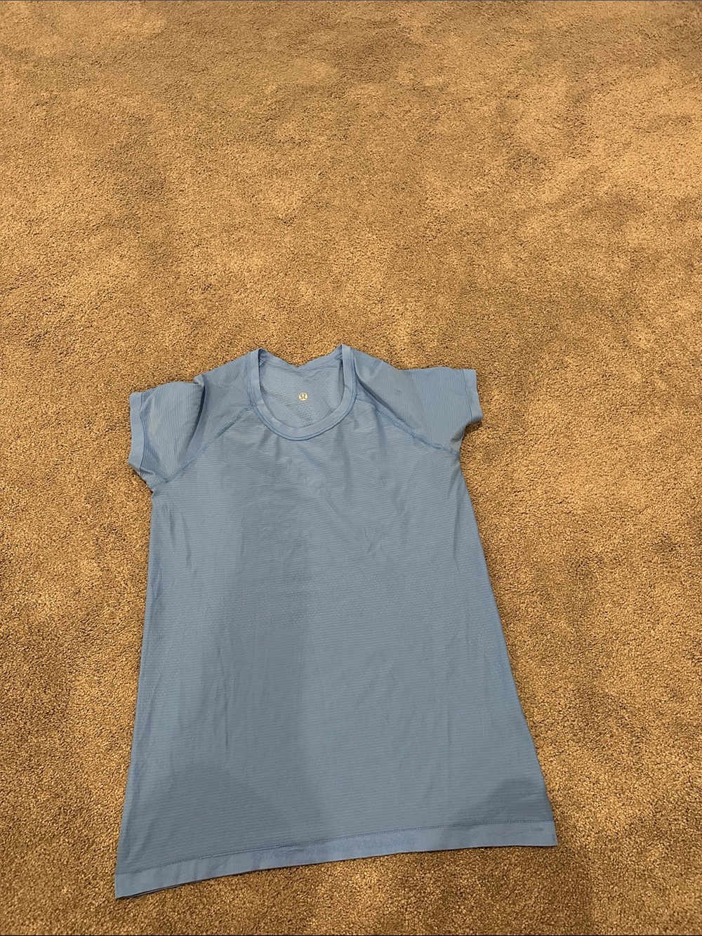 lululemon athletica Light Blue Kids Short Sleeve Tee
